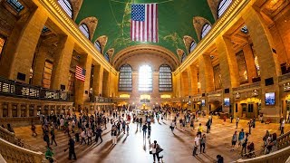 Walking Tour of Grand Central Terminal — New York City 【4K】🇺🇸 [upl. by Sachi]