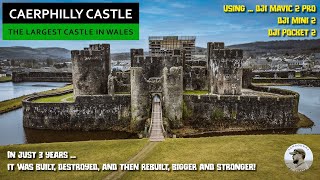 Caerphilly Castle  The Largest in Wales 2nd in Britain [upl. by Candis]