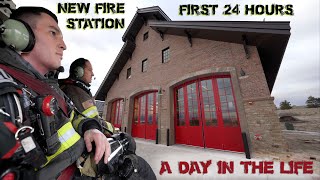 First 24 Hours in a New Fire Station  A Day in the Life [upl. by Corella]