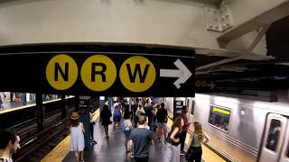 ⁴ᴷ The Busiest NYC Subway Station Times Square–42nd StreetPort Authority Bus Terminal [upl. by Ammadas631]