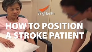 How To Position A Stroke Patient [upl. by Gael]