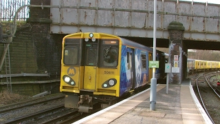 Half an Hour at 216  Birkenhead North Station 1022017  Class 507 508 terminus [upl. by Uzziel]