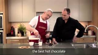 How to make a hot chocolate using an aerolatte milk frother [upl. by Pax]