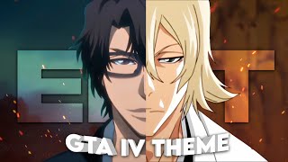 Aizen x Urahara  GTA IV Theme Edit [upl. by Adalia]